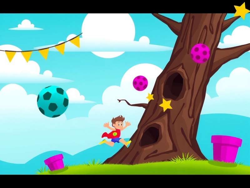 Cheerful Holi Sprint gameplay screenshot